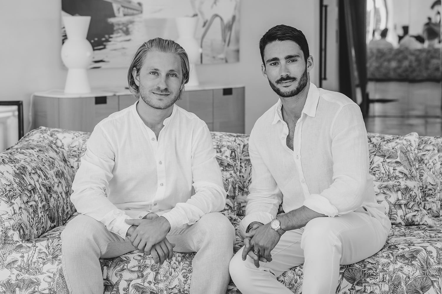Photo des fondateurs d'Excellence Real Estate, Antoine Rateau & Tom Saas